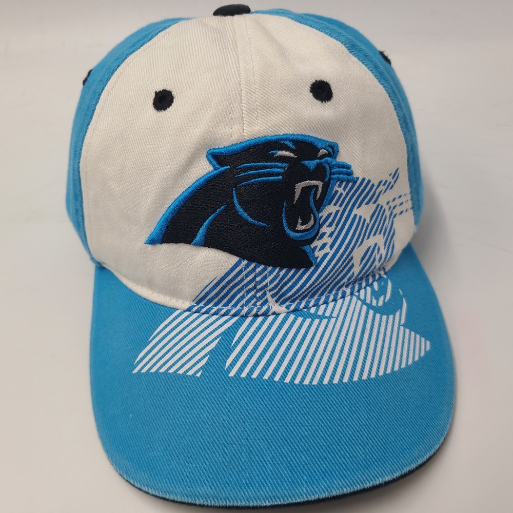 Kids Carolina Panthers Hat Adjustable NFL Team Apparel Blue White NFL Football